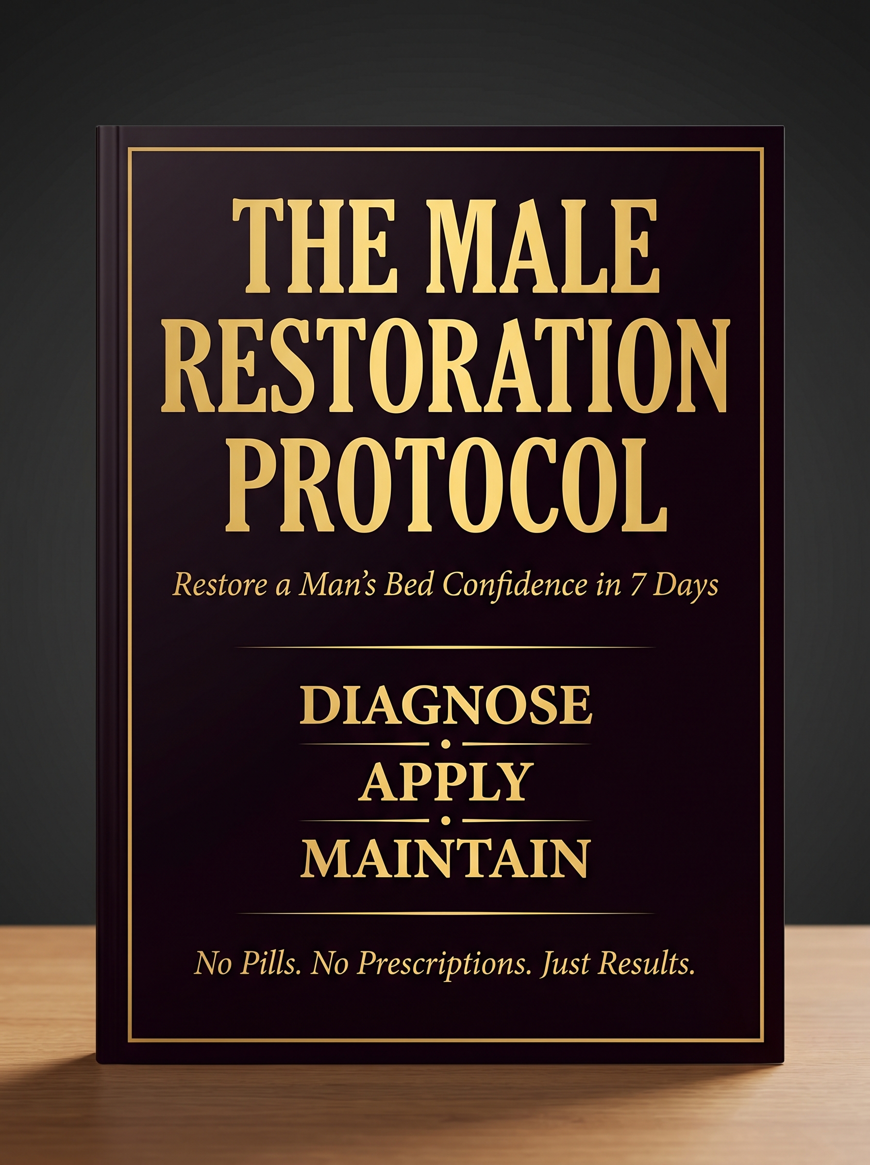 The Male Restoration Protocol PDF